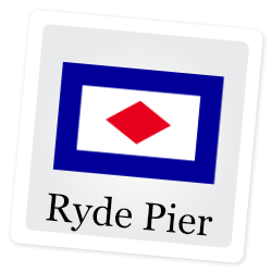 Ryde Pier on the Isle of Wight
